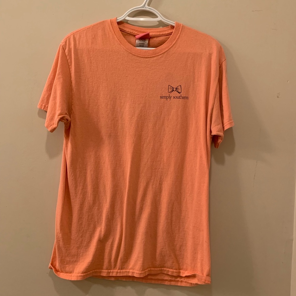 Peach simply southern cow